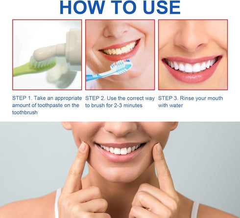 2pcs SP-6 Fresh Breath Toothpaste, Deep Cleaning Care, 120g