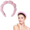 Spa Headband for Washing Face, Towel Fleece Makeup Headband, Soft Absorbent for Women's Beauty and Skin Care