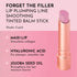 Lawless Forget the Filler Lip Plumping Line Smoothing Tinted Balm - Cupid - Premium Tinted Lip Balm with Natural Ingredients to Plump and Smooth Lips for a Firmer, Fuller Look - 0.09 oz