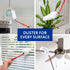 O-Cedar Flex & Catch Heavy Duty Dusting Kit with 3 Disposable Refills, Extendable 3 Ft Handle for Dust Trapping