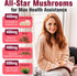 Sublingual Mushroom Complex 4000mg, 18-in-1 Lions Mane Mushroom Supplement with Reishi, Cordyceps, Chaga, Turkey Tail &