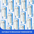 200X Disposable Ear Thermometer Probe Covers for All Braun Thermometers, Lens Filters, BPA Free Refill Caps