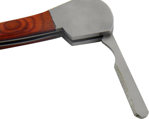 3 in 1 Stainless Steel and Rosewood Tobacco/Smoking Pipe Scraper Nozzle Cleaner Tamper Tool Set
