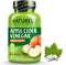 NATURELO Apple Cider Vinegar Capsules, Natural ACV with Mother Supplement for Detox and Weight Management, 120 Vegan
