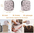 Likesing Sanitary Napkin Storage Bag, Leather Portable Period Bag for Girls Women, Sanitary Napkin Period Pad Pouch