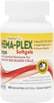 NaturesPlus Hema-Plex Iron, 60 Fast-Acting Softgels, 85 mg Iron + Vitamin C & Bioflavonoids, Vegan