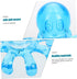 rosenice 4X3.9X3.1 Inch Octopus Head Massager Handheld Scalp Massager for Relaxation and Lymphatic Massage Compact