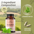 HERBAMAMA Stinging Nettle Capsules, 1200mg Stinging Nettle Root Extract for Urinary Tract Support, Vegan, Non-GMO, 100