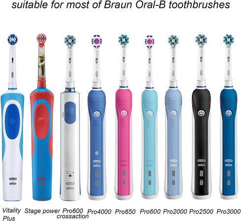 Nincha Portable Replacement Plastic Electric Toothbrush Travel Case - For Oral-B Pro Series