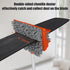 Qaestfy Ceiling Fan Cleaner Duster - 62.5’’ Extendable Long Handle Tool with Reusable Chenille & Microfiber Mop Head