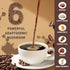 Immunity, 6 2 Pack Mushroom Coffee | Enhanced Focus, Boosted Improved Energy | Adaptogenic Mushrooms: Cordyceps