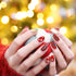 TailaiMei 12 Sheets Christmas Full Wraps Nail Polish Stickers - Self-Adhesive Nail Art Decals with Nail File