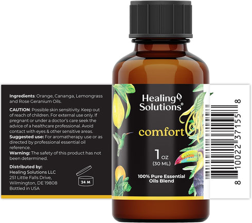 Healing Solutions Comfort Blend Essential Oil - 1 Fluid Ounce