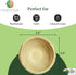 Disposable Palm Leaf 3.5" Round Mini Bowl, 25 pcs Dipping Bowls, All Natural and Biodegradable