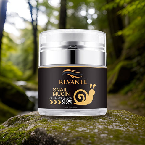Snail Mucin 92% All in One Repair Cream - Daily Face Moisturizer for Dry Skin, Korean Skincare 1.96 Fl.Oz
