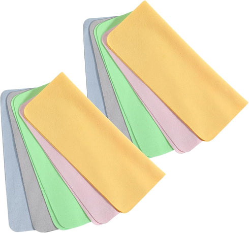 QFGasre Lens Cleaning Cloth Shammy Eye Glass Clean Clothes Microfiber Cleaning Cloth Premium