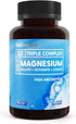 BioEmblem Triple Magnesium Complex - 300mg of Magnesium Glycinate, Malate, & Citrate for Muscles, Nerves, & Energy -
