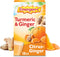 Emergen-C Citrus-Ginger Fizzy Drink Mix, Immune Support with Turmeric and Ginger, 18 Count, High Potency Vitamin C