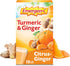 Emergen-C Citrus-Ginger Fizzy Drink Mix, Immune Support with Turmeric and Ginger, 18 Count, High Potency Vitamin C