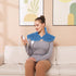 RUQIJI (01-Light 19" 24") Neck&Shoulder&Back Heating Pad, Pain Relief for Back/Neck/Shoulders/Menstrual Pain, Christmas