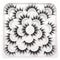Losha 10 Pairs Wispy Faux Mink False Eyelashes, Soft 3D Volume Handmade Reusable Dramatic Long Eye Lashes Pack