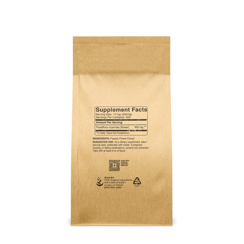 Pure Original Ingredients Passion Flower Extract (1lb) Pure and Natural, Non-GMO, Gluten-free