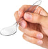 LSR LORESO Plastic Tasting Ice Cream Tea Spoons, Pack of 50 Mini Spoon for Tea, Coffee, Dessert