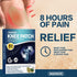 Knee Pain Relief Patch 40 Count for Neck, Shoulder, Back, Bone-on-Bone, 8 Hours Long-Lasting Joint Relief