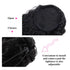 Long Curly Drawstring Ponytail - 30” Synthetic Clip In Extensions, Black Color for Women