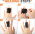2PCS Finger Splints Finger Sleeves Protectors - Compression Elastic Adjustable Brace Buddy Wraps for Sport
