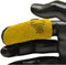 G & F Products 8128XL Cowhide Leather Guard, Finger Protection, X-Large, Tan