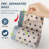 Sopoloray 300 Count 3 Bags,1Mil Accessories,12 Gallon Small Trash Drawstring Mini Garbage Bags,Plastic Trash Can Liners