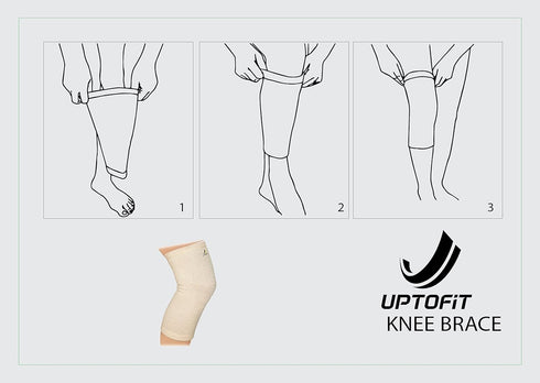 True Copper Compression Knee Sleeve, Lightweight Brace for Everyday Knee Support, Medium