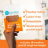 Skin Tone Bandages, Brown-Dark Brown, Single Bag (30-Count; Orange Bag)