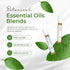 Set Essential Oil (Deep Calm, Cheer, ClearMind), Aromatherapy Roll On Blends for Massage, Body Care & Home Use, Great