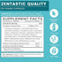 Zentastic Probiotics & Prebiotics Supplement - 50 Billion CFU for Immune & Digestive Health, 60 Veggie Capsules