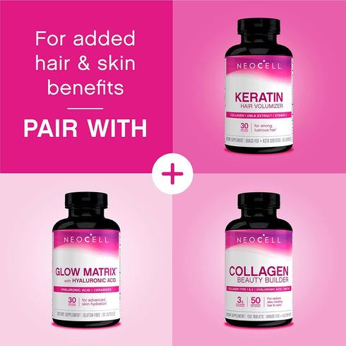 NeoCell Super Collagen with Vitamin C and Biotin, Skin, Hair and Nails Supplement, 270 Count, 1 Bottle