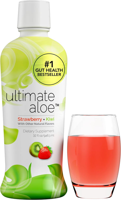 Ultimate Aloe Aloe Juice for Gut Health, Digestive Comfort, Immune Support, and