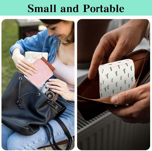 WY LIGHTING LEVEL 3 PCS Sanitary Pad Storage Bag Portable Period Bag for Teen Pads/Sanitary Napkins/Tampons, Sanitary