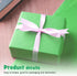 VGOODALL 120 Sheets Green Gift Wrap Tissue Paper, 14 x 20 Inch Bulk for Wedding, Birthday DIY Project