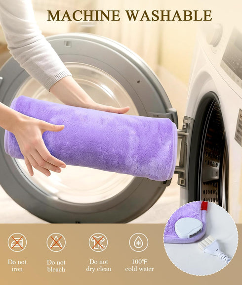 InVarme 2X 158 2H Extra Hot Heating Pad for Cramps: Luxury Plush and Graphene Electric Heating Pad for Back Period