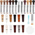 SEISSO Furniture Repair Kit, 12 Colors Wood Markers and Fillers for Scratches, Upgrade Wood Repair