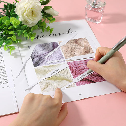 400 Pcs Fragrance Test Strips for Perfume Testing, Disposable White Paper Strips for Essential Oils and Scents