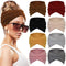 Wide Headbands for Women, Fashion Knot Headband Boho Hair Bands, Turban Workout Accessories 8 Pack