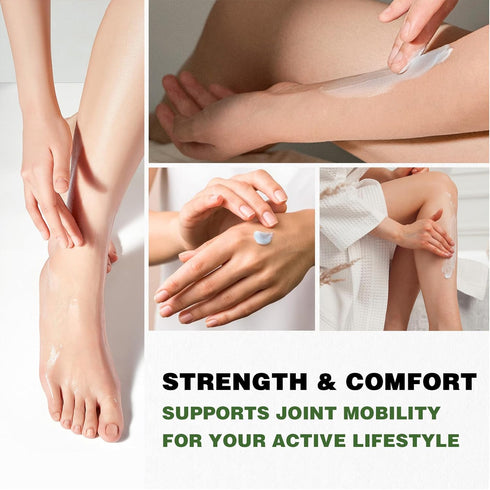 Maximum Strength Pain Relief Cream 8.5 oz - Arnica, MSM, Turmeric, Emu Oil, Menthol, Aloe for Muscle & Joint Discomfort