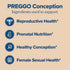 PREGGO Conception Support Capsules for Women - OBGYN-Formulated Pre Prenatal Vitamins, 60 Count