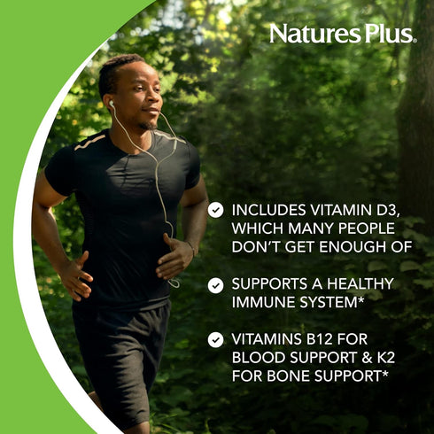 NaturesPlus Source of Life GOLD Multivitamin, 90 Vegetarian Capsules, Immune Support, Gluten Free