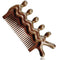 Jaasuee Wooden Massage Comb - Scalp, Neck, and Leg Acupressure Tool - Manual