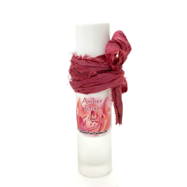 The Parfumerie 1/3 oz. Bottle of Amber Rose Grade A Perfume Oil Alcohol Free