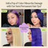 INH Semi Permanent Hair Color | Amethyst Dark Purple Hair Dye | No Bleach, Vegan, 6oz